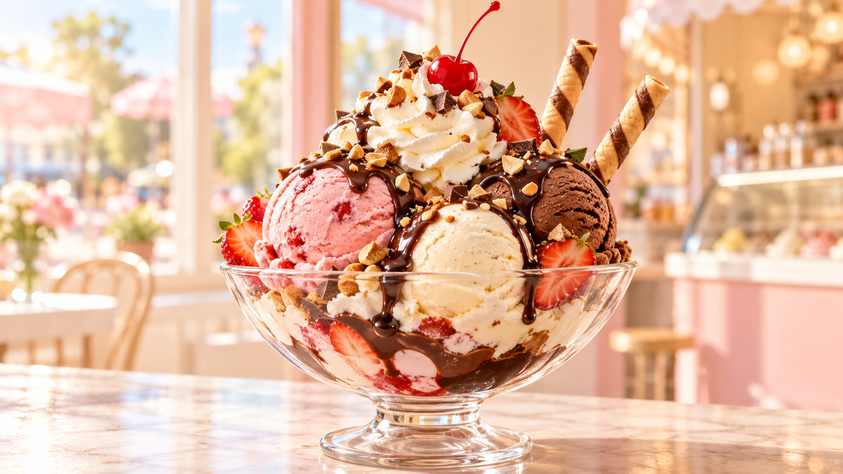 Creamy Bite ice cream website concept